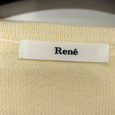 ルネ Rene リボンパールビジューカーディガン レディース JPN:34